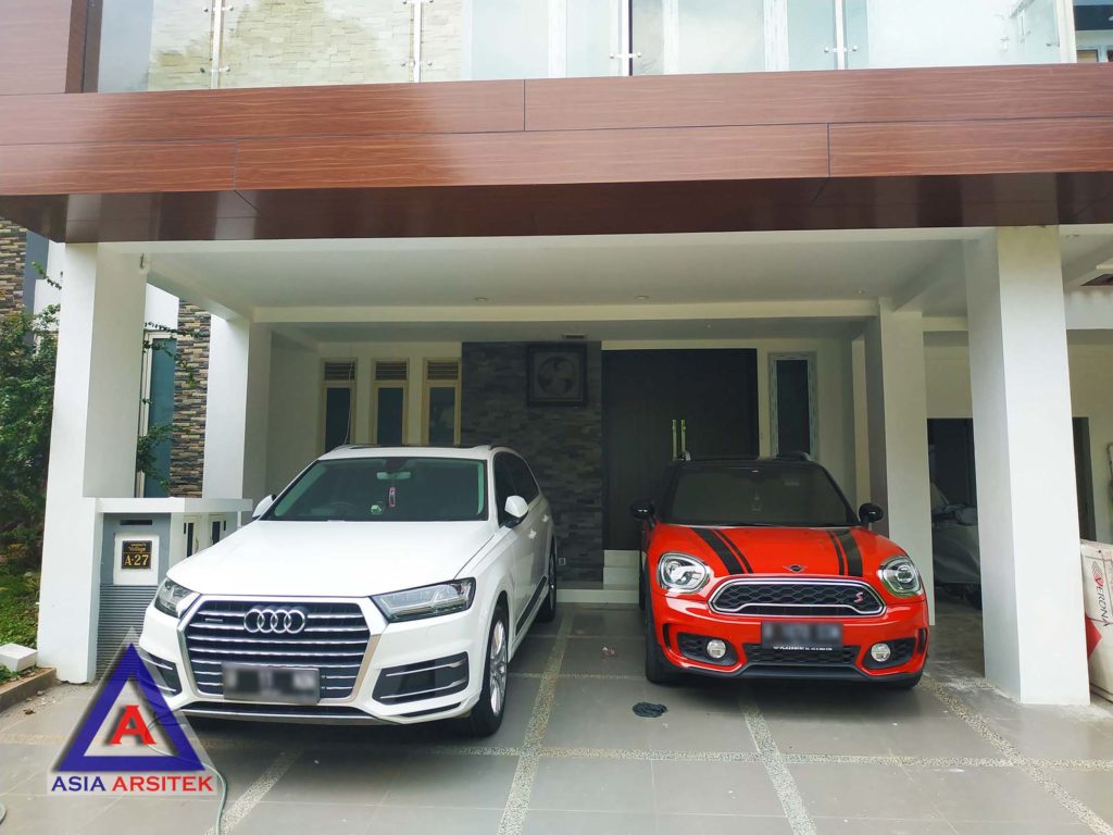 Realisasi Desain Rumah Modern Pak Ananda Di Bintaro Jaya Tangerang Selatan Kunjungan Februari 2019