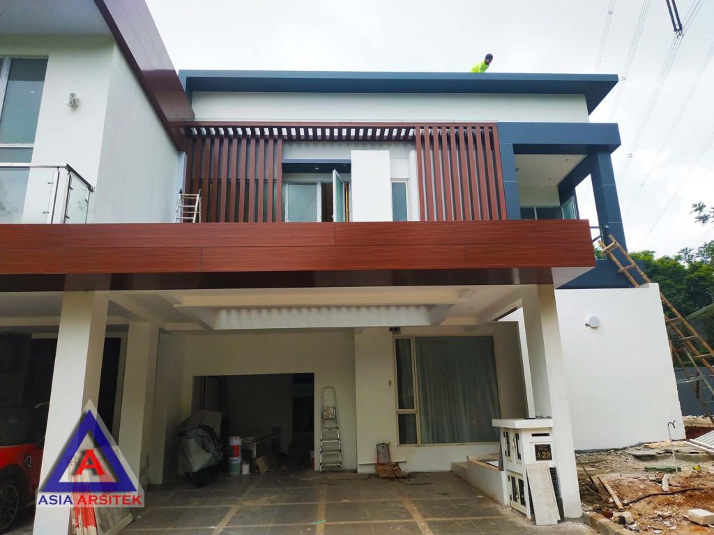 Realisasi Desain Rumah Modern Pak Ananda Di Bintaro Jaya Tangerang Selatan Kunjungan Februari 2019