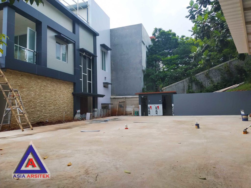 Realisasi Desain Rumah Modern Pak Ananda Di Bintaro Jaya Tangerang Selatan Kunjungan Februari 2019