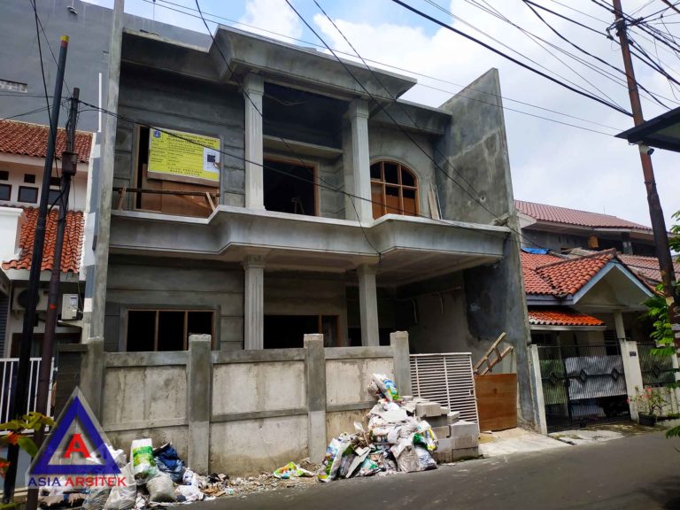 Realisasi Desain Rumah Tropis Ibu Melany Di Jakarta Timur Kunjungan Februari 2019