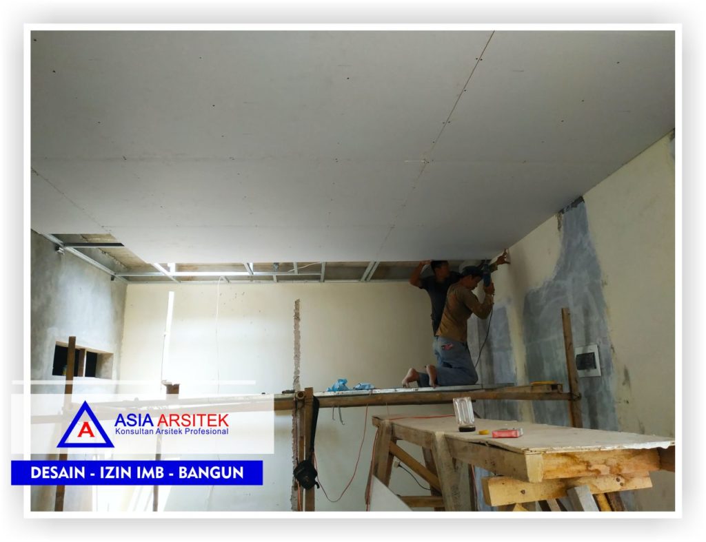 Proses-pemasangan-plafon-rumah