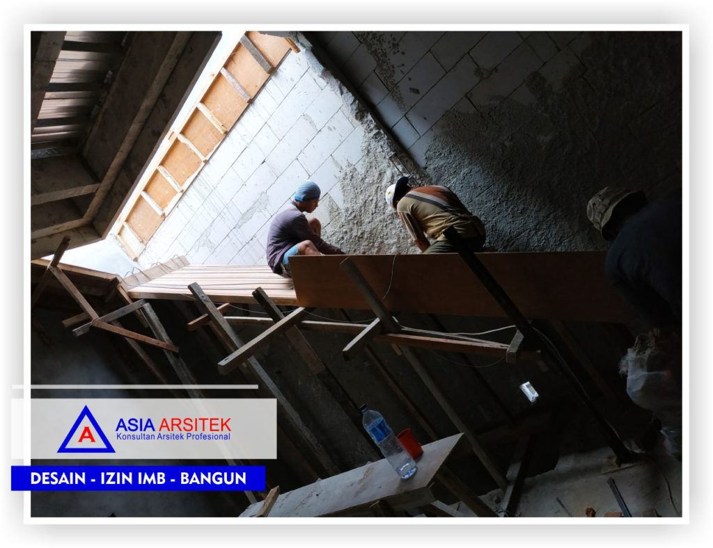 Kunjungan 21 November 2018 Realisasi Proyek Rumah Klasik Modern 2 Lantai Bu Melany - Jakarta Timur