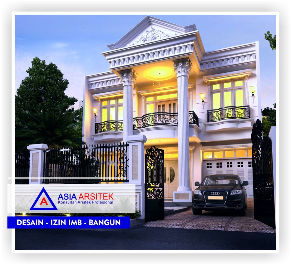 Rencana-desain-rumah-klasik-mewah-bpk-wagiyanto-yogyakarta-view-1