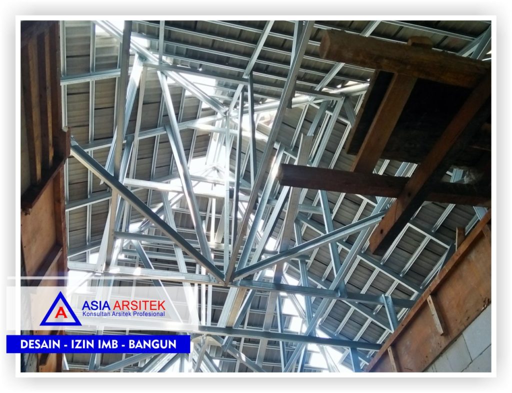 Kunjungan 28 September 2018 Realisasi Proyek Rumah Klasik Modern 2 Lantai Bu Melany - Jakarta Timur
