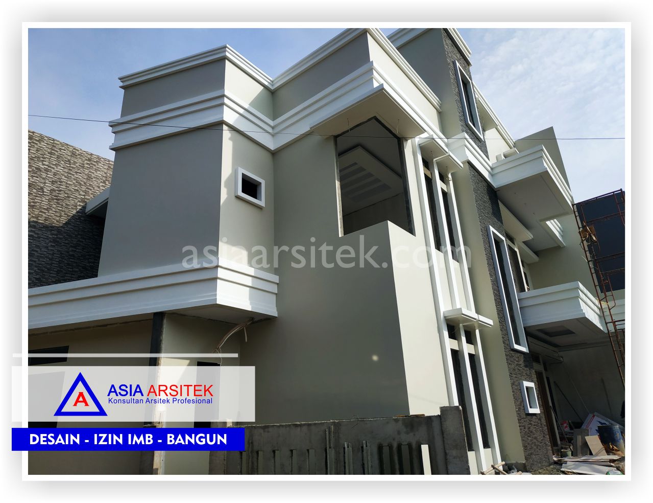 Realisasi Kunjungan Proyek Rumah Minimalis 2.5 Lantai Bpk Hendra Sun Kho - Tangerang (13 Februari 2019)