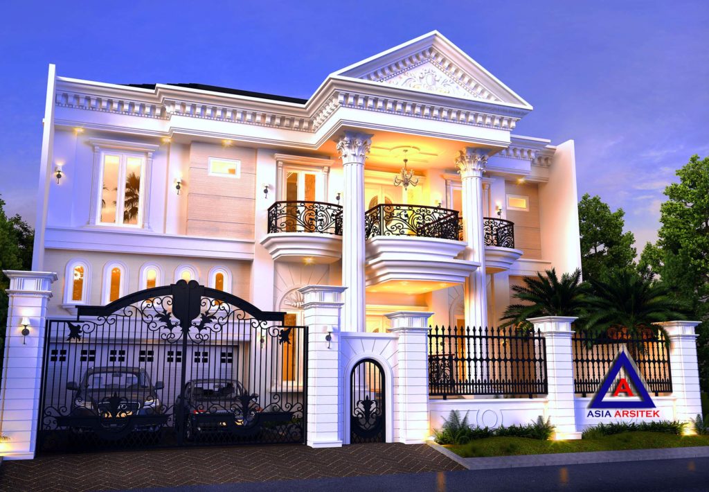 Desain Rumah Classic Klasik Mewah Model 11
