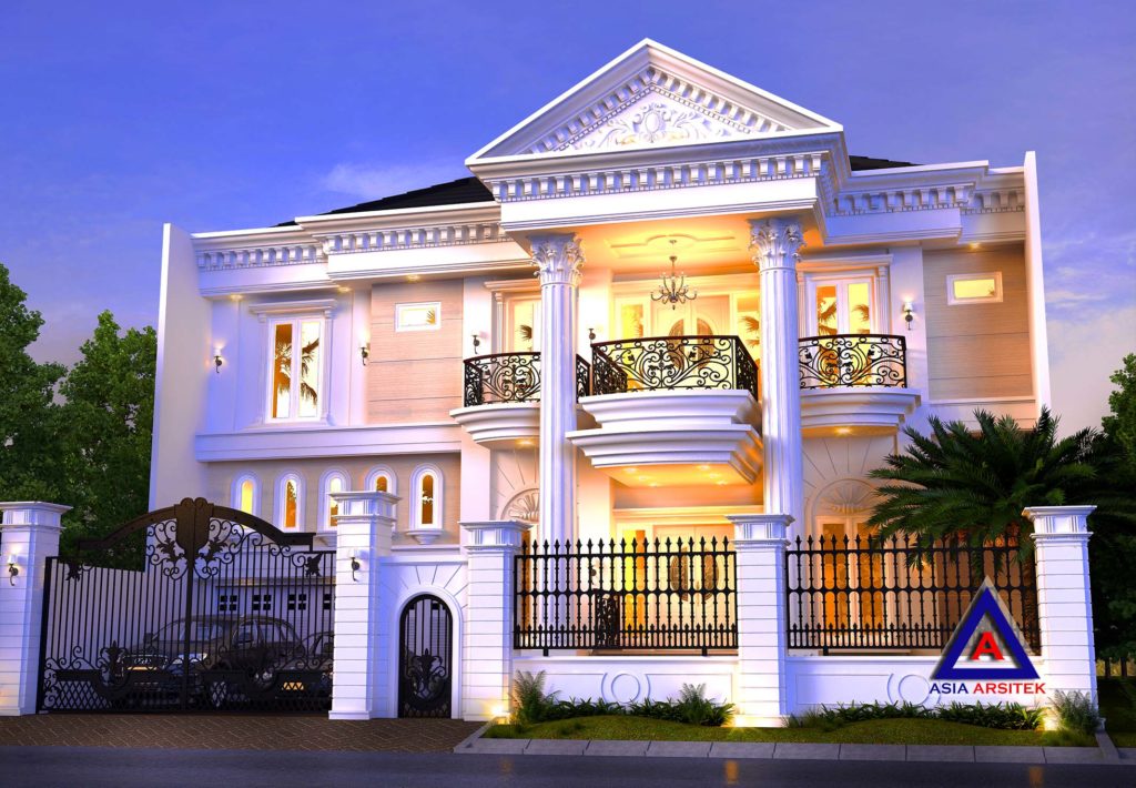 Desain Rumah Classic Klasik Mewah Model 11