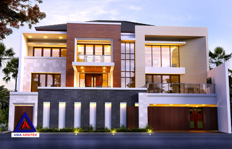 Desain Rumah Tropis Modern Mewah Di Jakarta Utara 4