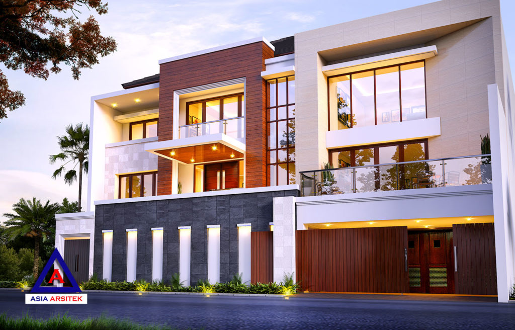 Desain Rumah Tropis Modern Mewah Di Jakarta Utara 4