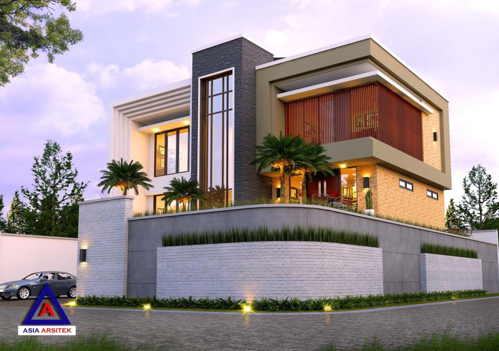 Desain Rumah Tropis Modern Mewah Di Jakarta Pusat 5