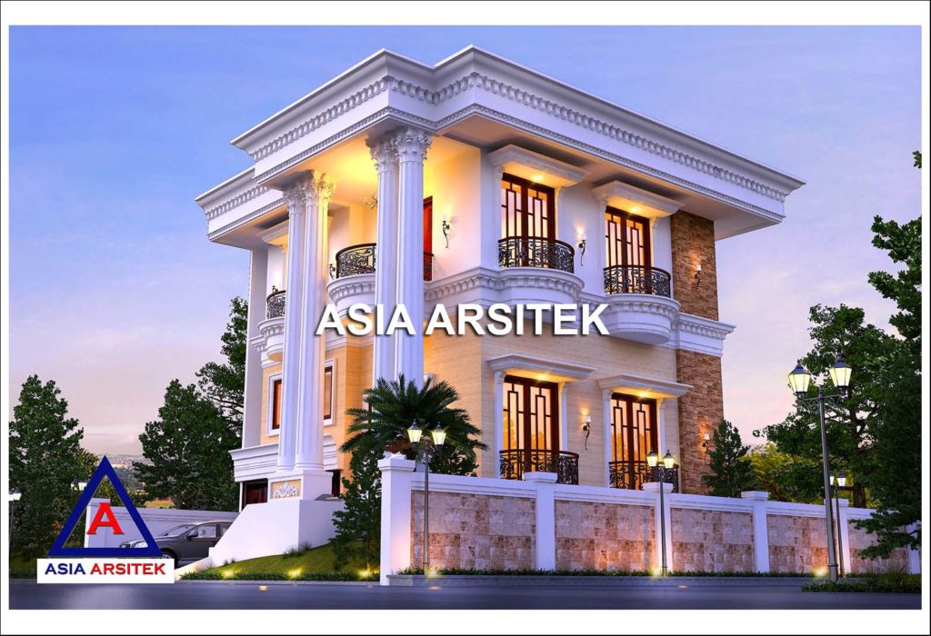 Jasa Arsitek Desain Rumah Mewah Classic Klasik Modern di Surabaya