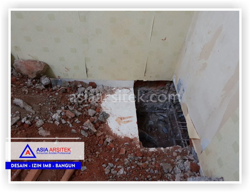 Lobang Pondasi Rumah Classic Klasik Bpk Dody Tangerang-Jakarta-Bogor-Bekasi-Bandung-Jasa Konsultan Desain Arsitek Profesional - Desain Rumah Mewah - Arsitek Gambar Desain Rumah Klasik 1