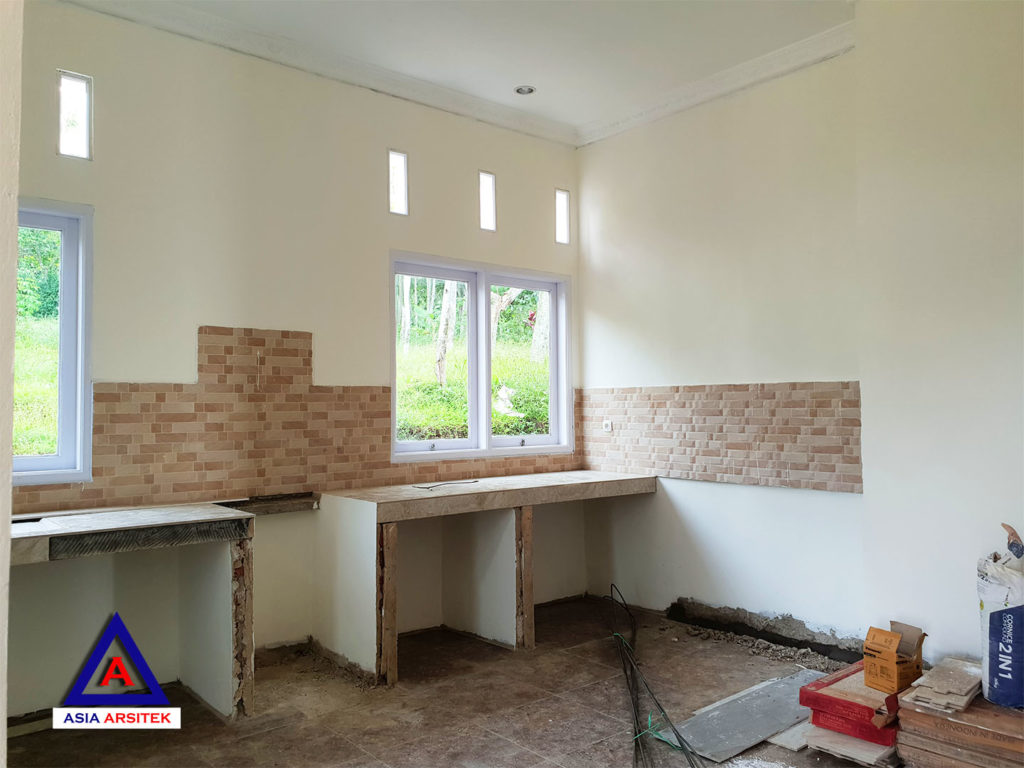 Pekerjaan Area Dapur Desain Rumah Classic Klasik Mewah Belanda Di Bandung