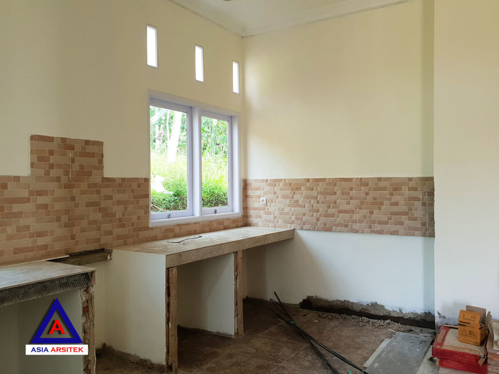 Pekerjaan Area Dapur Desain Rumah Classic Klasik Mewah Belanda Di Bandung