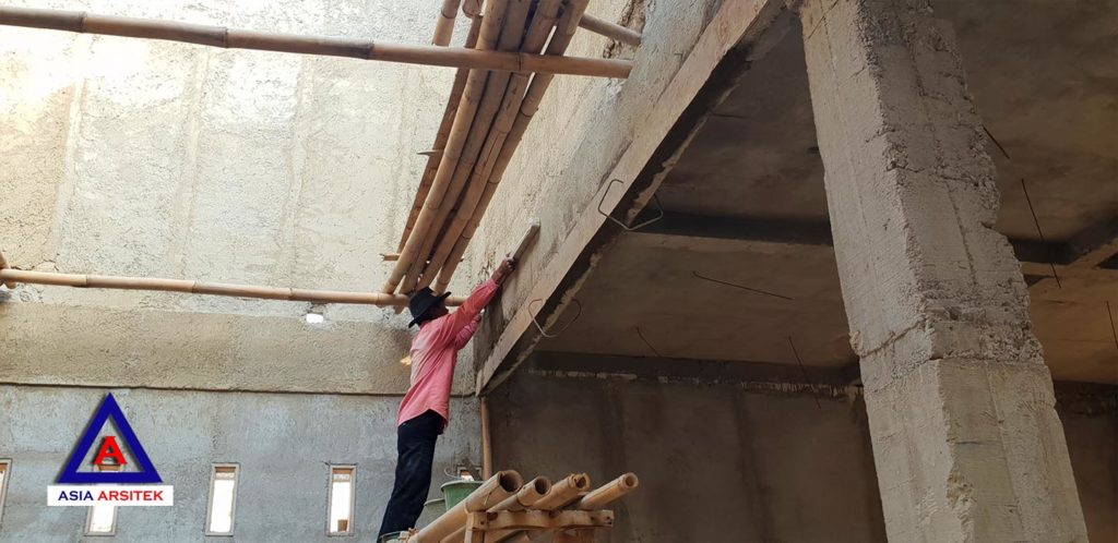 Pekerjaan Plesteran Desain Rumah Classic Klasik Mewah Belanda Di Bandung