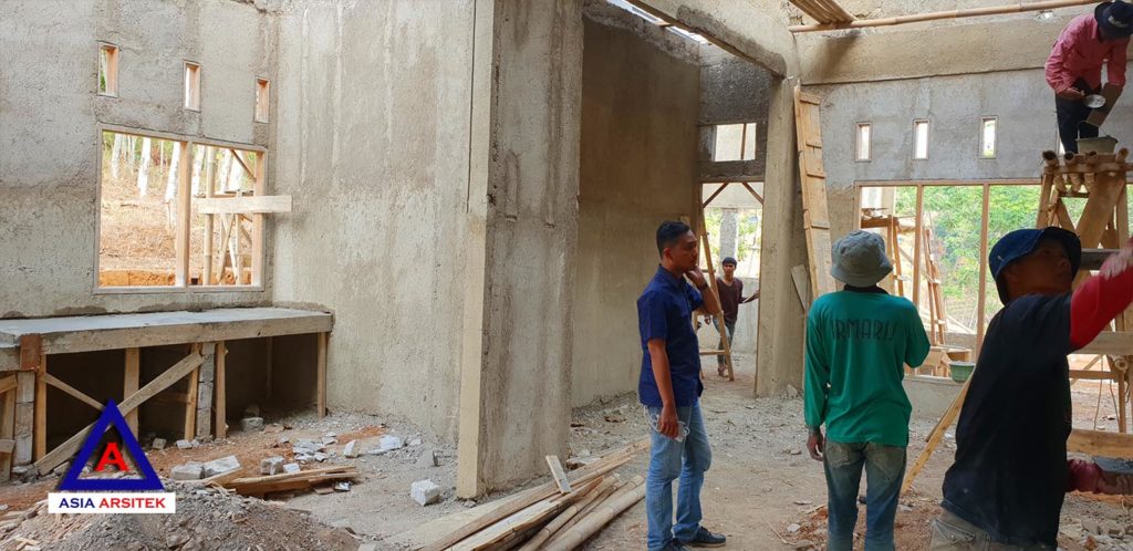 Pekerjaan Plesteran Desain Rumah Classic Klasik Mewah Belanda Di Bandung