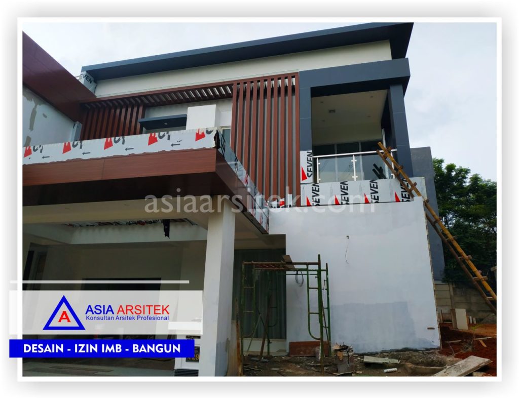 Pengerjaan Tampak Depan Rumah Minimalis Bpk Ananda Di Tangerang-Jakarta-Bogor-Bekasi-Bandung-Jasa Konsultan Arsitek Profesional - Desain Rumah Mewah - Arsitek Gambar Desain Rumah Klasik Mewah