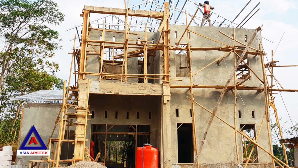 Foto Projek Desain Rumah Classic Klasik Mewah Belanda Di Bandung