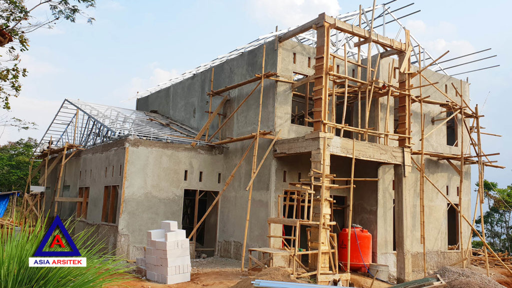 Foto Projek Desain Rumah Classic Klasik Mewah Belanda Di Bandung