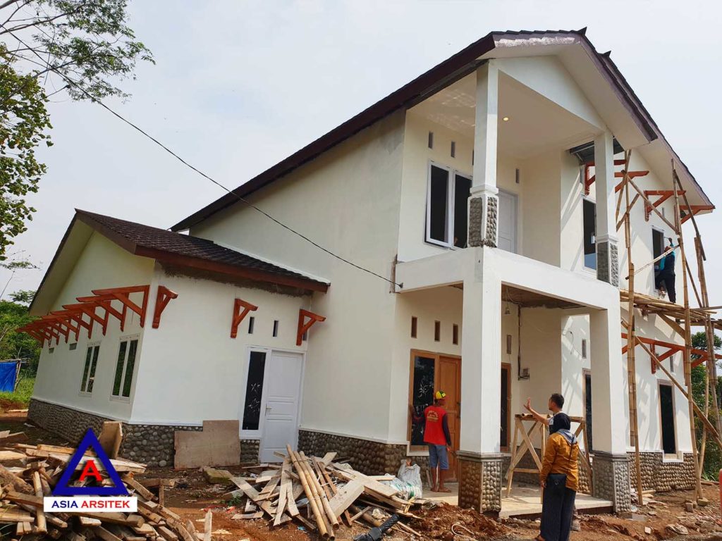 Foto Projek Desain Rumah Classic Klasik Mewah Belanda Di Bandung