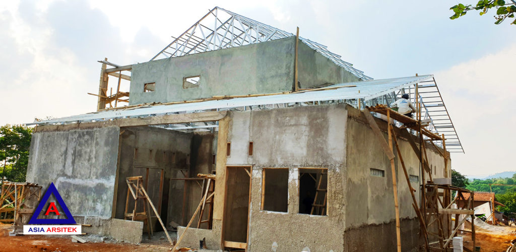 Foto Projek Desain Rumah Classic Klasik Mewah Belanda Di Bandung