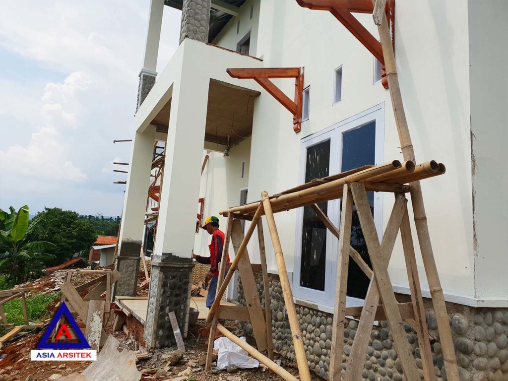 Foto Projek Desain Rumah Classic Klasik Mewah Belanda Di Bandung