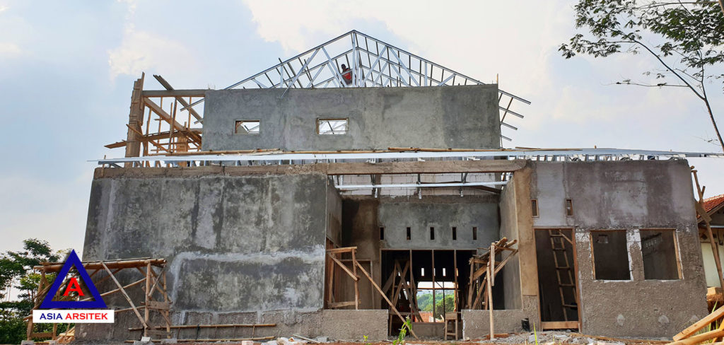 Foto Projek Desain Rumah Classic Klasik Mewah Belanda Di Bandung