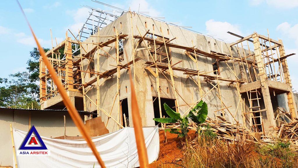 Foto Projek Desain Rumah Classic Klasik Mewah Belanda Di Bandung