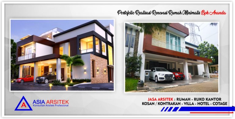 Portofolio Realisasi Rumah Bpk Ananda - Arsitek Desain Rumah Minimalis Modern Di Tangerang-Jakarta-Bogor-Bekasi-Bandung-Jasa Konsultan Desain Arsitek Profesional