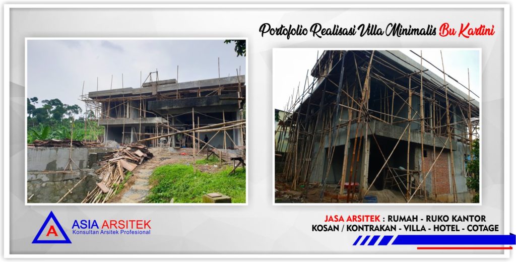 Portofolio Realisasi Villa Minimalis Bu Kartini Di Bogor-Jakarta-Tangerang-Bekasi-Bandung-Jasa Konsultan Desain Arsitek Profesional - Desain Rumah Mewah - Arsitek Gambar Desain Rumah Klasik Mewah