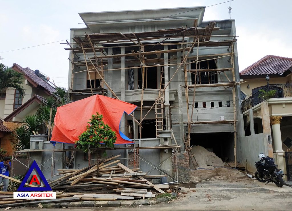 Realisasi Desain Rumah Classic Klasik Mewah Di Bekasi Maret 2019