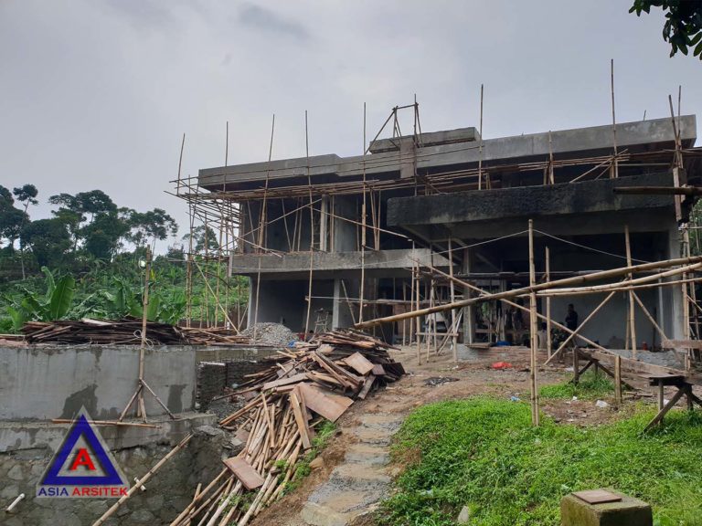 Pekerjaan List Profil Rumah Realisasi Desain Villa Mewah Bu Kartini Di Sentul Bogor