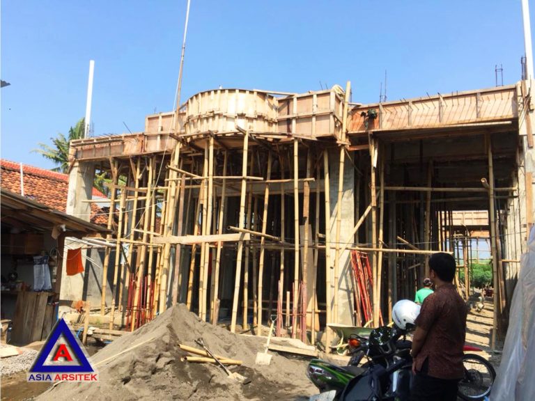 Pemasangan Bekisting Balok Jasa Desain Rumah Klasik/Classic Mewah Pak Wagiyanto Di Yogyakarta