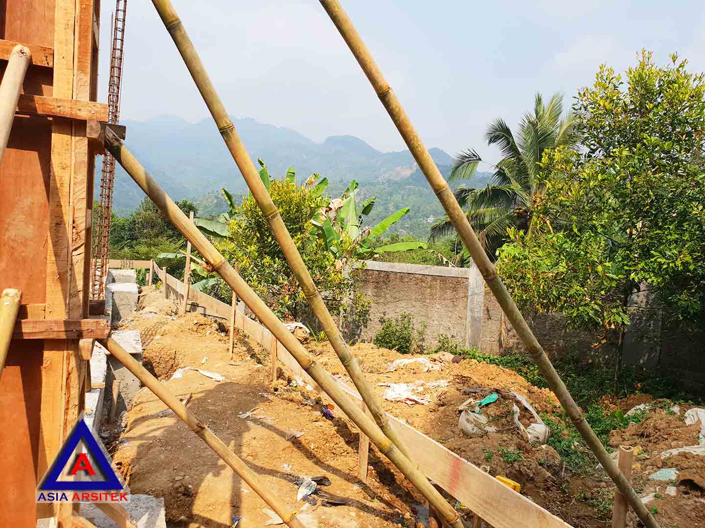 Foto Projek Desain Villa Mewah Bu Kartini Di Sentul Bogor