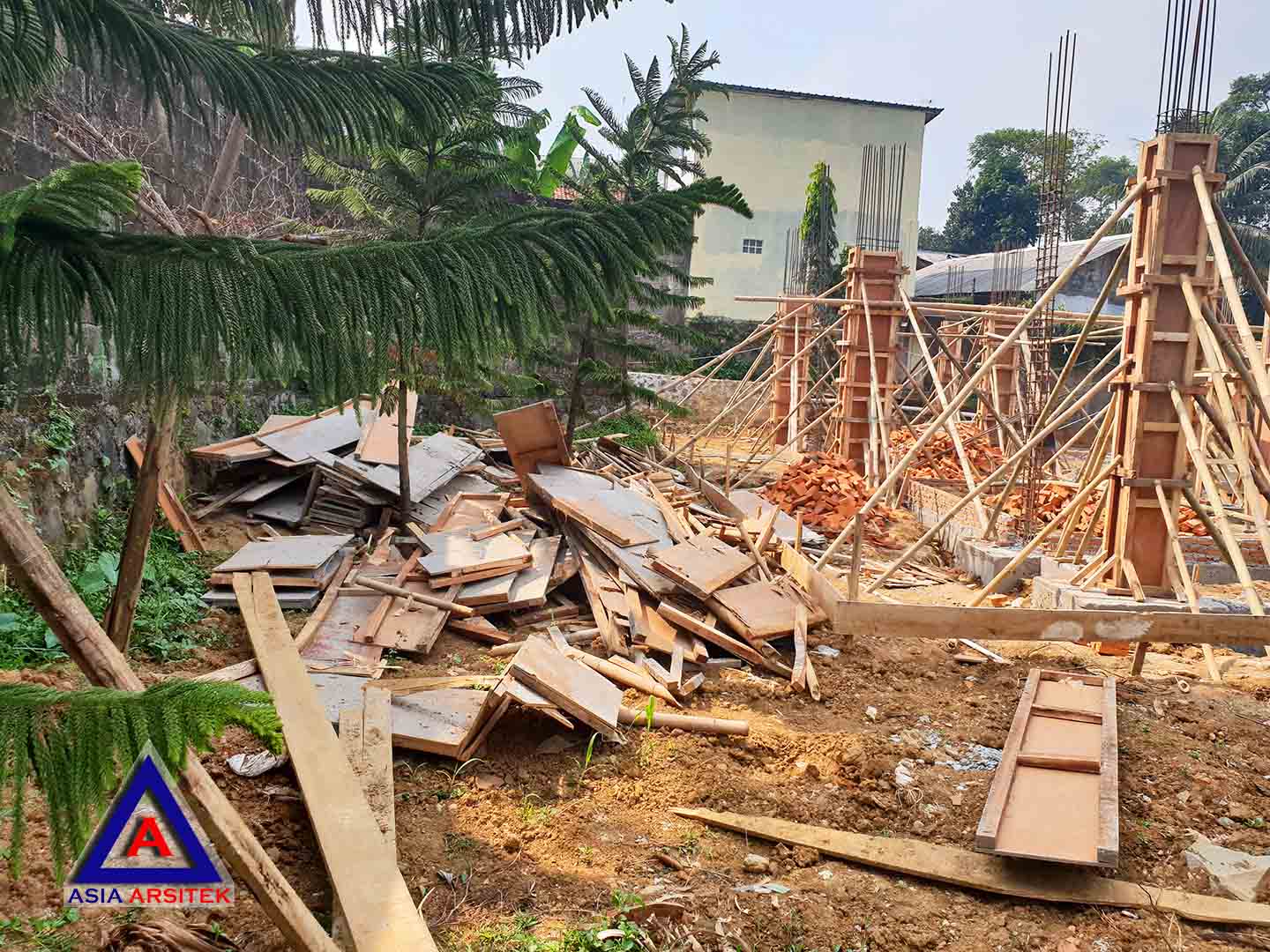 Foto Projek Desain Villa Mewah Bu Kartini Di Sentul Bogor
