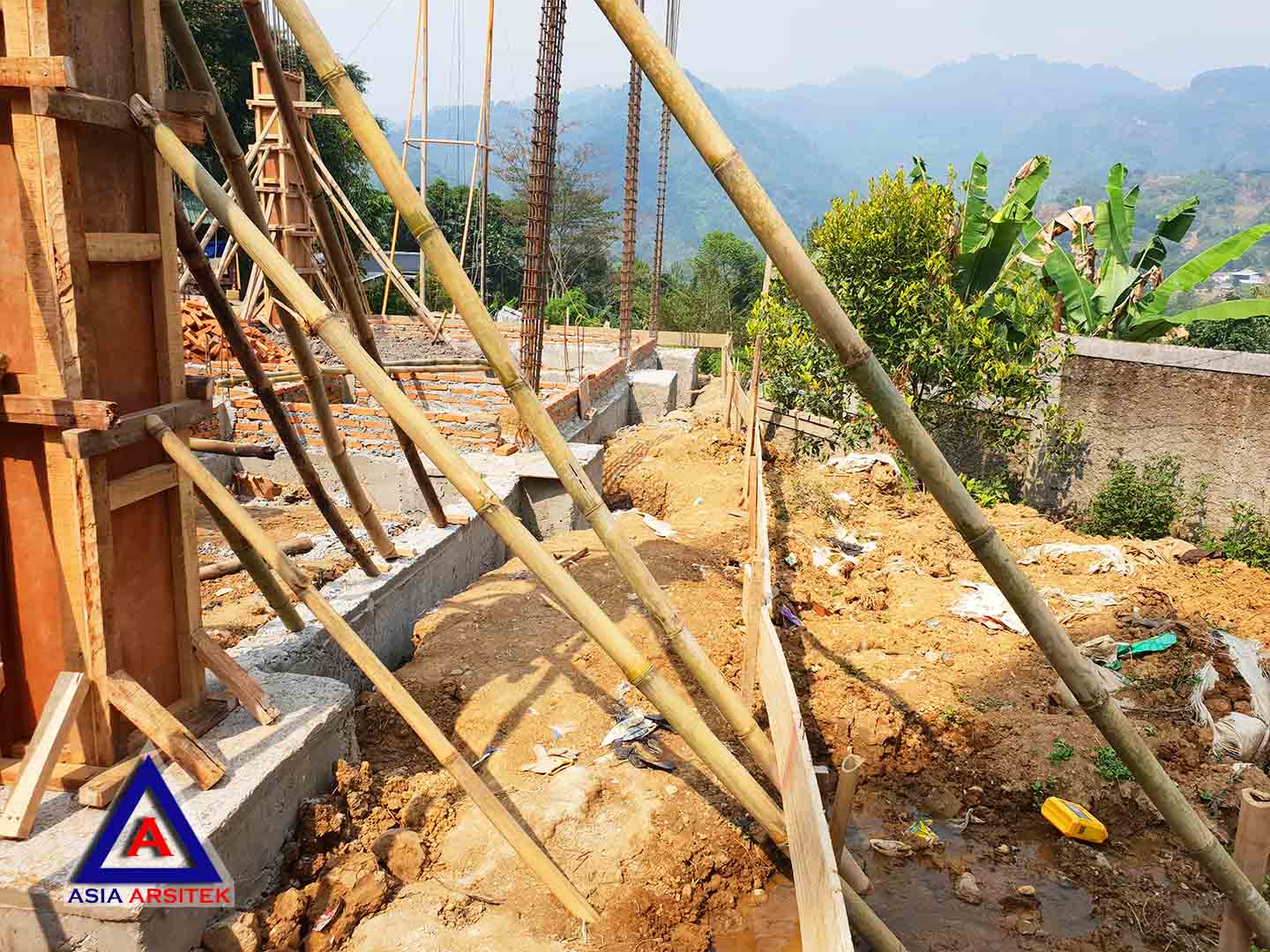 Foto Projek Desain Villa Mewah Bu Kartini Di Sentul Bogor