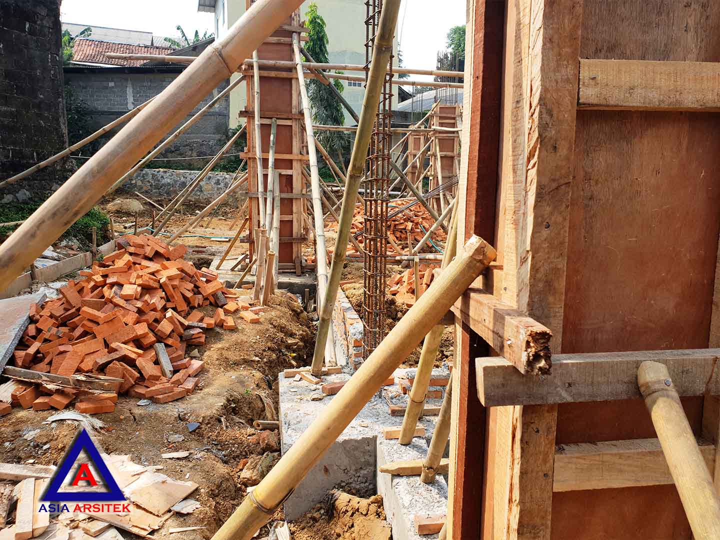 Foto Projek Desain Villa Mewah Bu Kartini Di Sentul Bogor