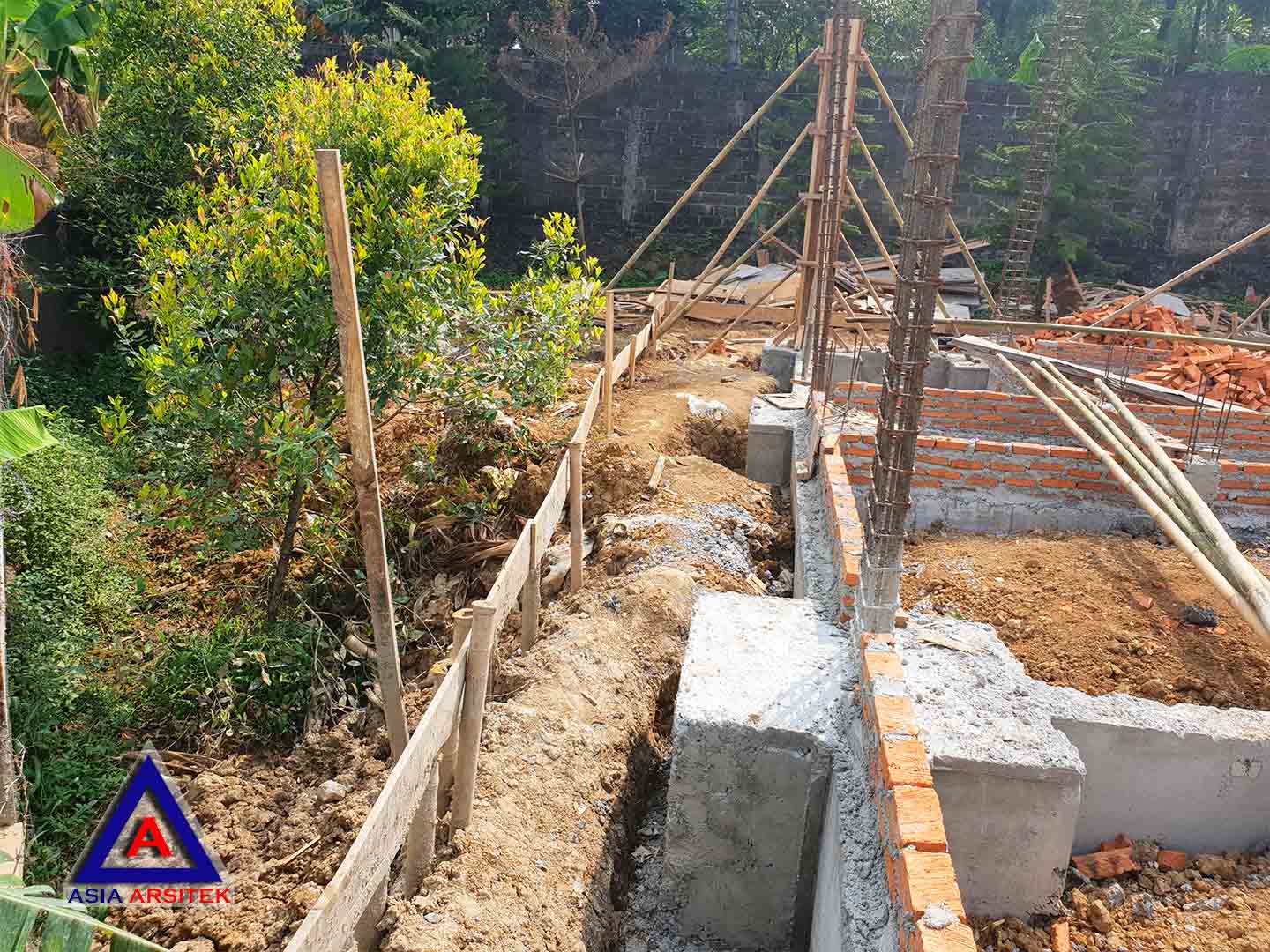 Foto Projek Desain Villa Mewah Bu Kartini Di Sentul Bogor