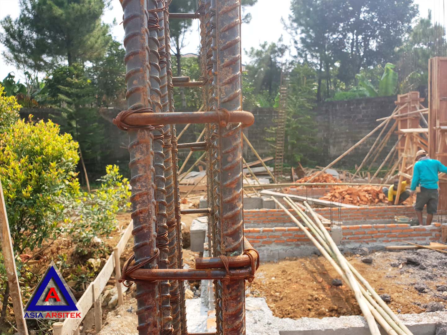 Foto Projek Desain Villa Mewah Bu Kartini Di Sentul Bogor