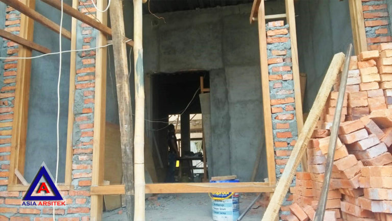 Foto Projek Desain Rumah Klasik/Classic Bu Maudy Di Bekasi