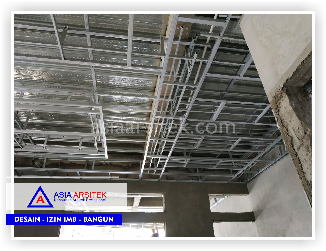 Rangka Plafon Rumah Bpk Hendra Sun Kho - Arsitek Desain Rumah Minimalis Modern Di Tangerang-Jakarta-Bogor-Bekasi-Bandung-Jasa Konsultan Desain Arsitek Profesional (2)