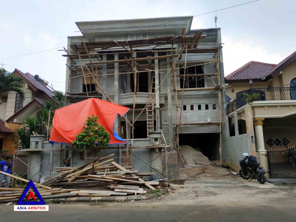 Realisasi Desain Rumah Classic Klasik Mewah Di Bekasi Maret 2019