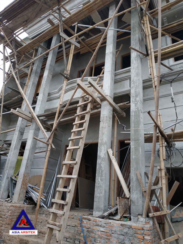 Realisasi Desain Rumah Classic Klasik Mewah Di Bekasi Maret 2019