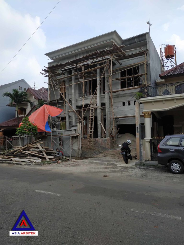 Realisasi Desain Rumah Classic Klasik Mewah Di Bekasi Maret 2019