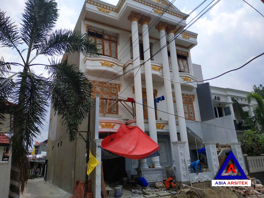 Realisasi Desain Rumah Classic Klasik Mewah Di Jakarta Timur Kunjungan Maret 2019