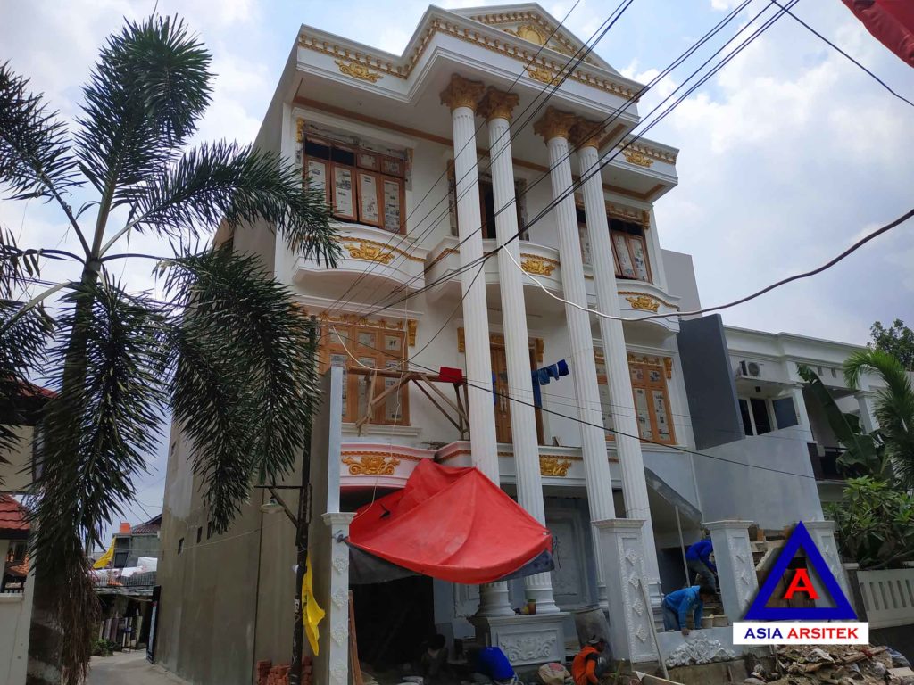 Realisasi Desain Rumah Classic Klasik Mewah Di Jakarta Timur Kunjungan Maret 2019