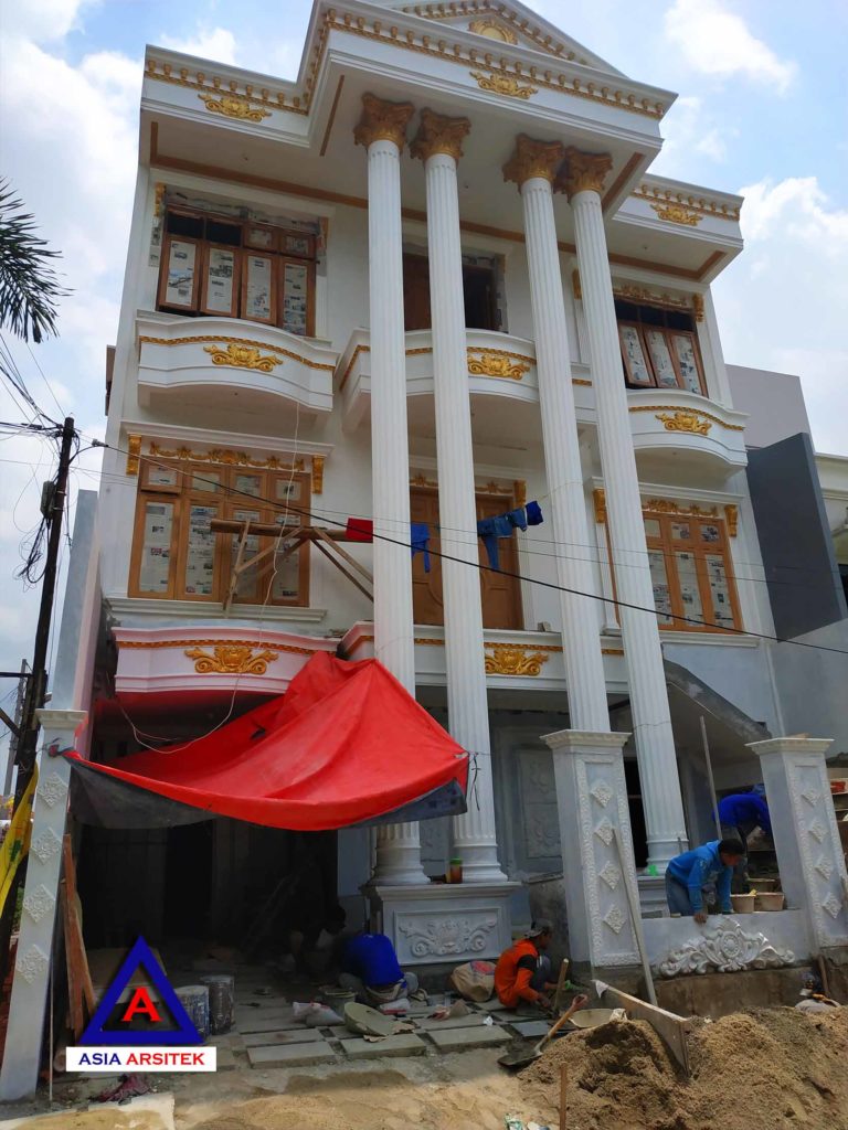 Realisasi Desain Rumah Classic Klasik Mewah Di Jakarta Selatan Kunjungan Maret 2019