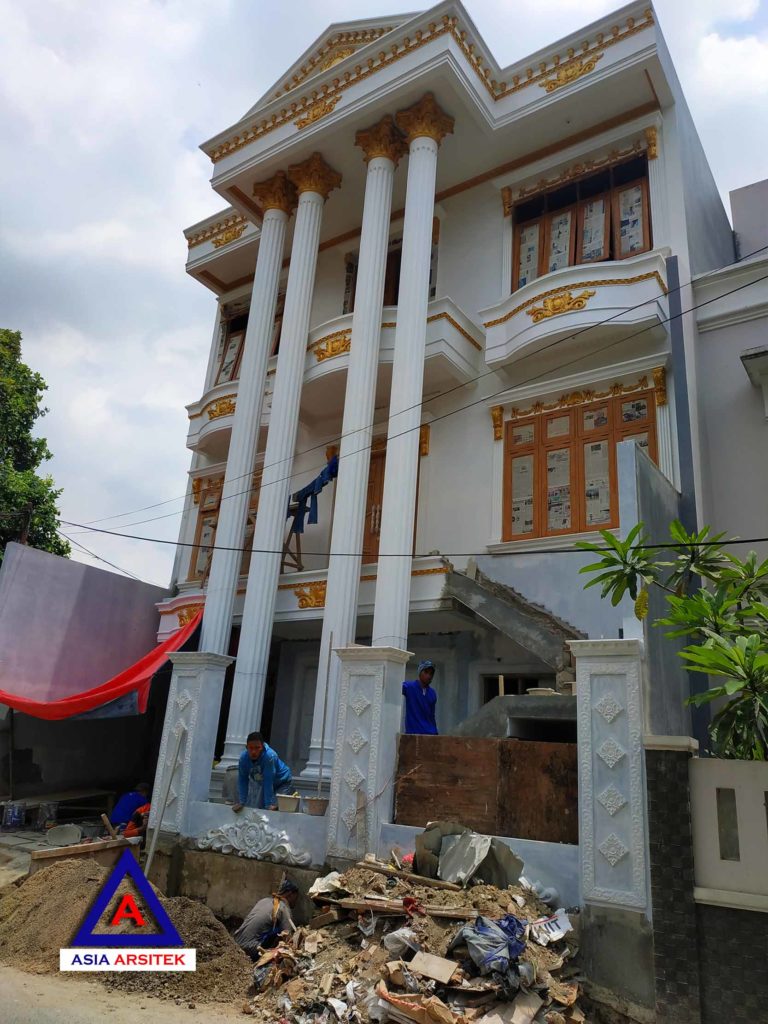 Realisasi Desain Rumah Classic Klasik Mewah Di Jakarta Timur Kunjungan Maret 2019