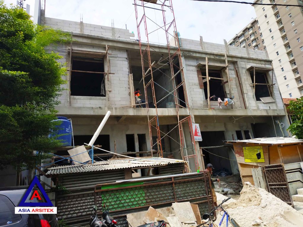 Realisasi Desain Rumah Minimalis 2 Lantai Di Jakarta Barat Kunjungan Feb 19