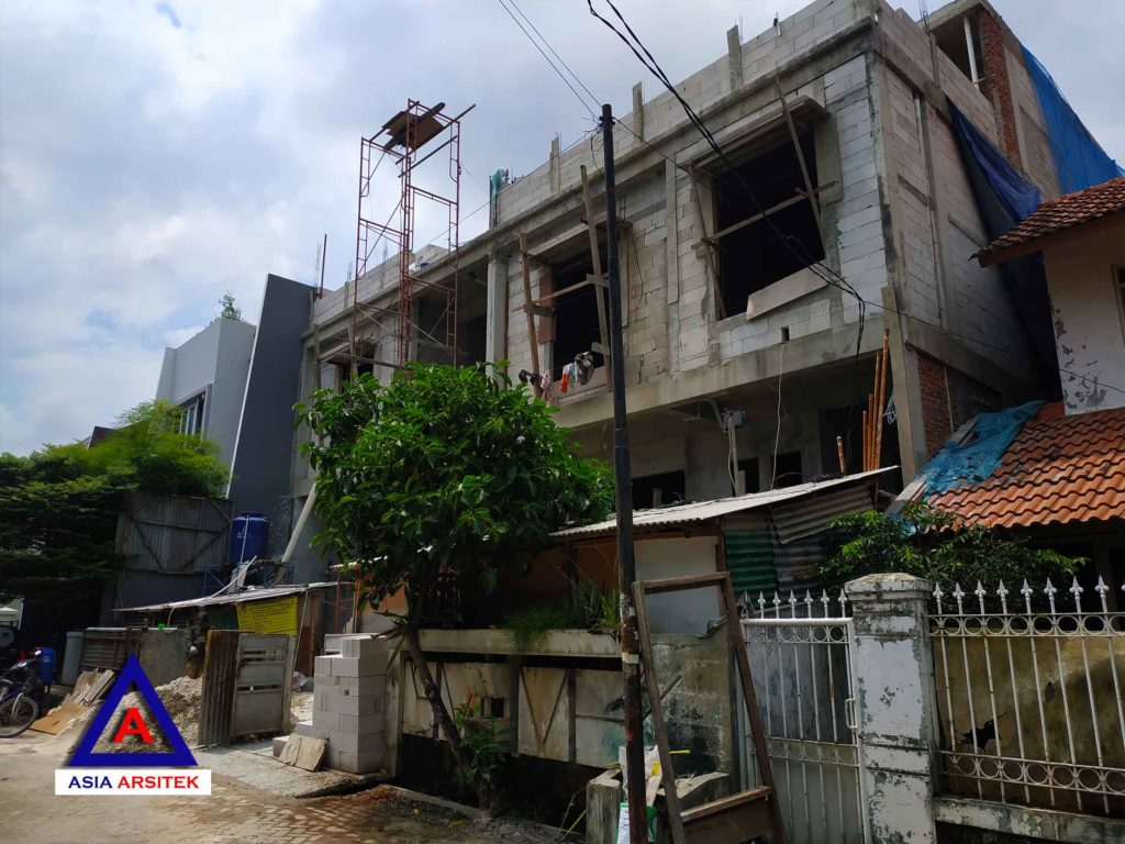 Realisasi Desain Rumah Minimalis 2 Lantai Di Jakarta Barat Kunjungan Feb 19